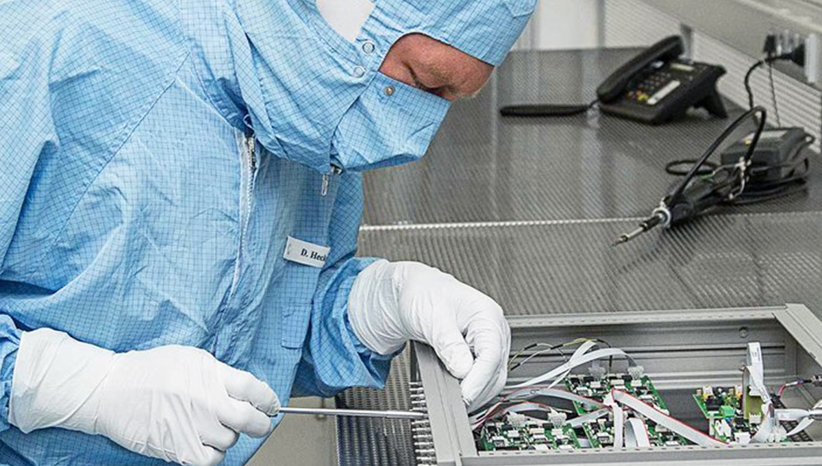 Cleanroom production ISO class 5